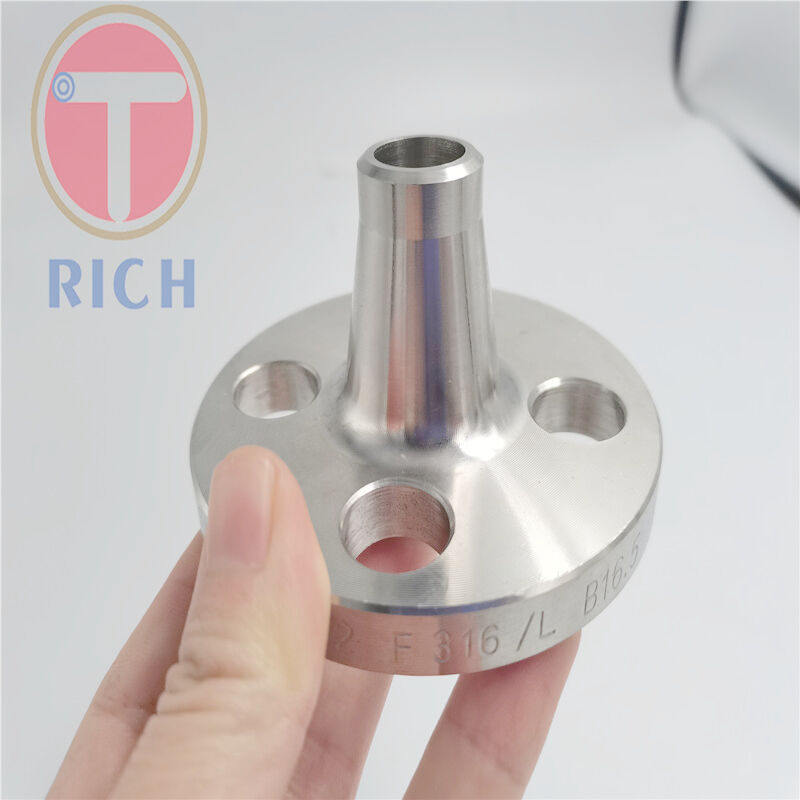 TORICH ASME B16.5 304 Stainless Weld Neck Flange Fitting Tubes
