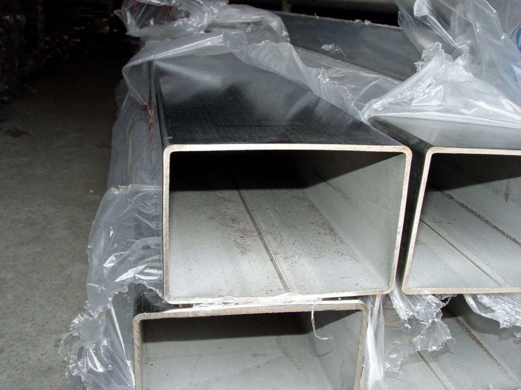 Square Polished 316 316L Stainless Steel Tube 5.8m 6m Length