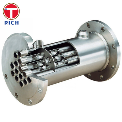 Un buon prezzo. GB/T 24590 Tubi in acciaio inossidabile 12Cr18Ni9 Tubi rinforzati per scambiatori di calore efficienti in linea