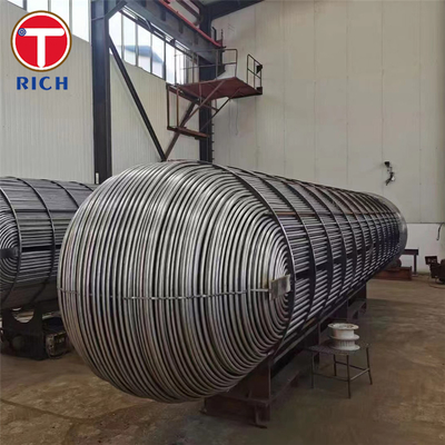 Un buon prezzo. ASTM A688 304 Tubo di acciaio inossidabile austenitico saldato per scambiatori di calore di scaldabagno in linea
