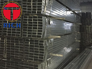 Un buon prezzo. Tubo quadrato d'acciaio della sezione della cavità di GI della metropolitana galvanizzato A106 di ASTM A179 per costruzione in linea