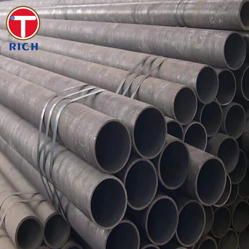 ASTM A53 GR B Tubo senza saldatura in acciaio al carbonio laminato a caldo per la costruzione di condotte di gas