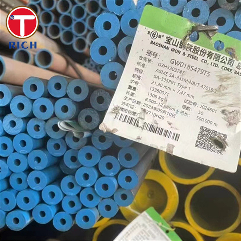 ASTM A333 SA333 Gr.1 tubo senza cuciture tubo di acciaio al carbonio per servizio a bassa temperatura