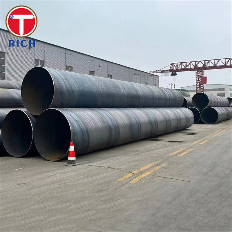 ASTM A139 Tubo di acciaio saldato di grado B Tubo di acciaio saldato ad arco di fusione elettrico per approvvigionamento idrico