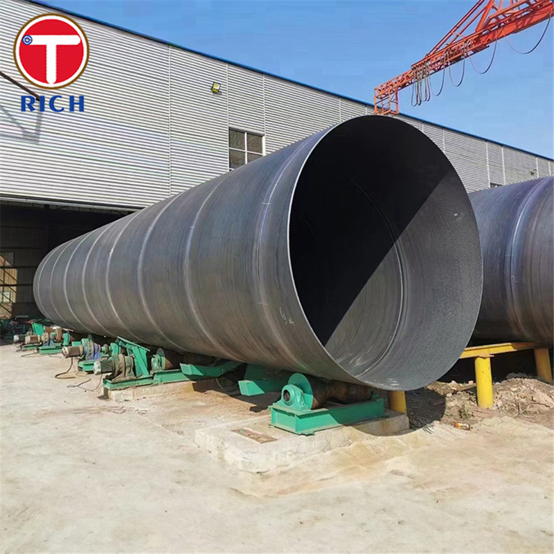 ASTM A139 Tubo di acciaio saldato di grado B Tubo di acciaio saldato ad arco di fusione elettrico per approvvigionamento idrico