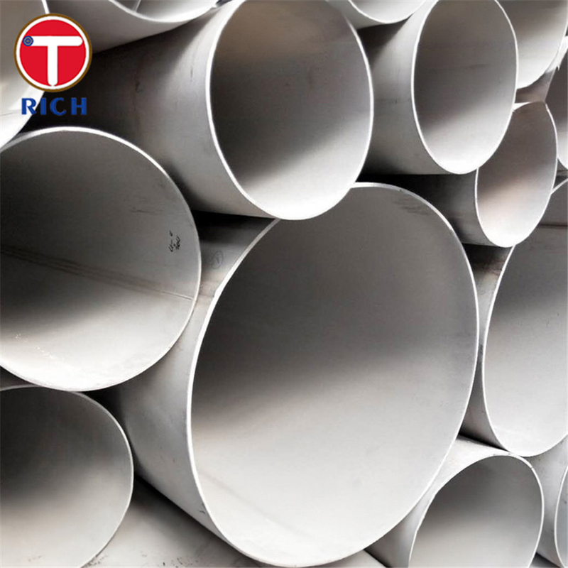 ASTM A409 TP201 Tubo in acciaio inossidabile austenitico di grande diametro saldato per uso corrosivo o ad alta temperatura