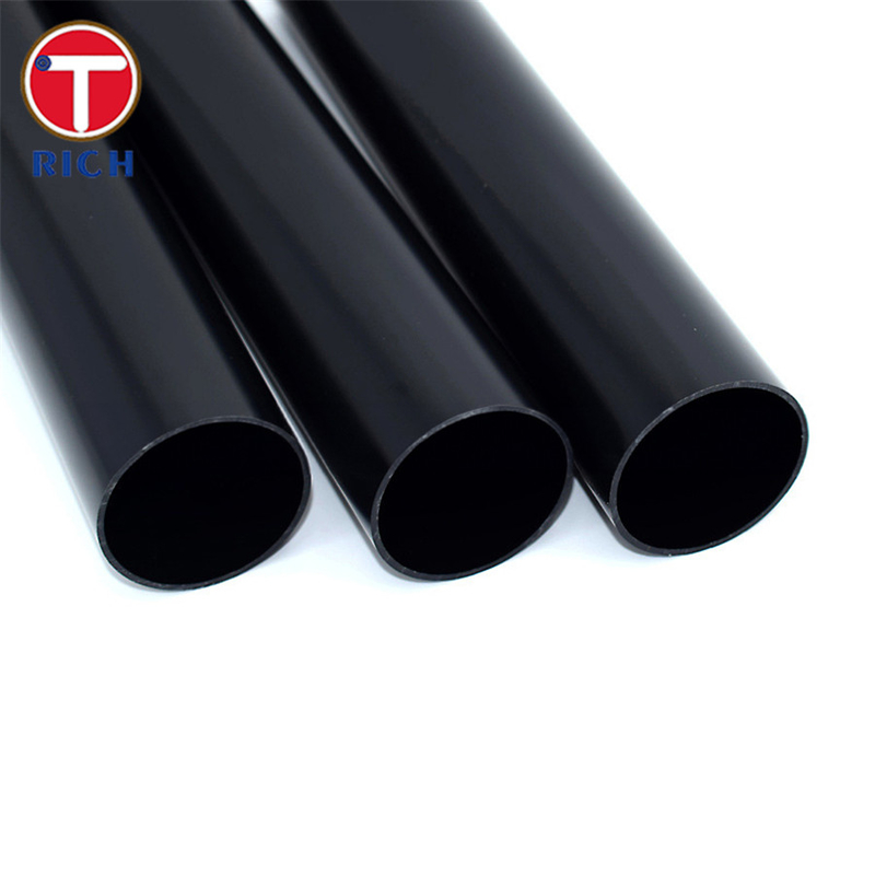 ASTM A1024 Grado 50 tubo di linea in acciaio nero a fine piana tubo di acciaio senza cuciture per la consegna di fluidi a pressione