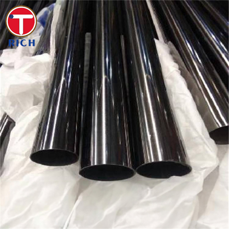 ASTM A1024 Grado 50 tubo di linea in acciaio nero a fine piana tubo di acciaio senza cuciture per la consegna di fluidi a pressione