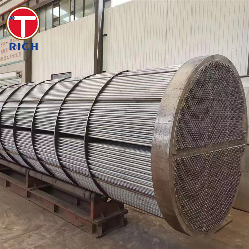 ASTM A688 304 Tubo di acciaio inossidabile austenitico saldato per scambiatori di calore di scaldabagno