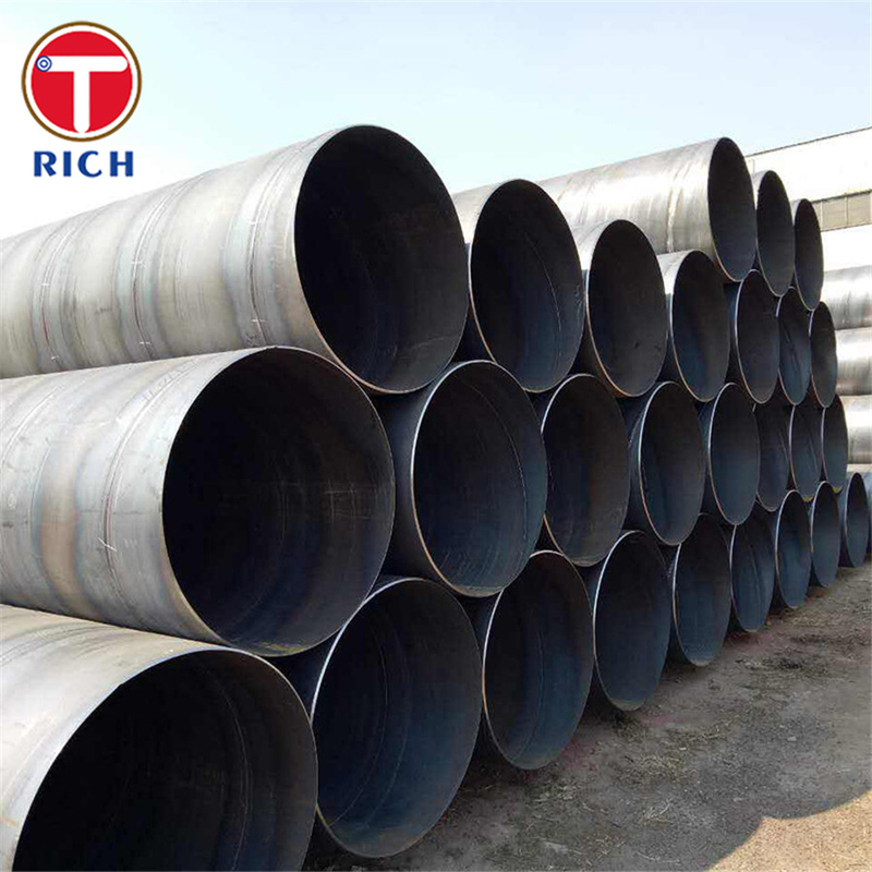 Tubi di saldatura ad arco sommerso BS 6323-7 SAW4 Tubi di acciaio saldati per finalità di ingegneria generale