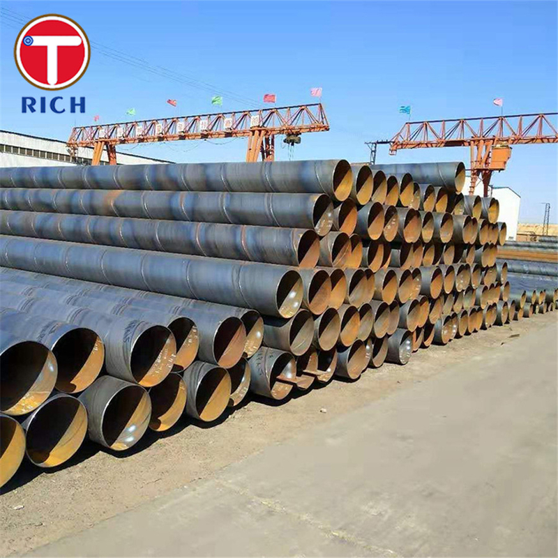 Tubi di saldatura ad arco sommerso BS 6323-7 SAW4 Tubi di acciaio saldati per finalità di ingegneria generale