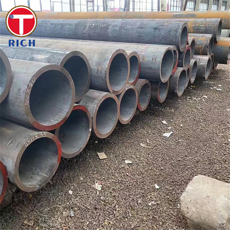 BS 970-1 040A10 Tubo di acciaio senza cuciture di carbonio manganese Tubo di acciaio senza cuciture per meccanica