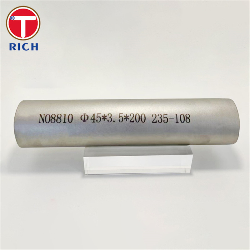 GB/T 30059 N08800 Tubi in lega incoloy resistenti alla corrosione senza saldature per scambiatori di calore