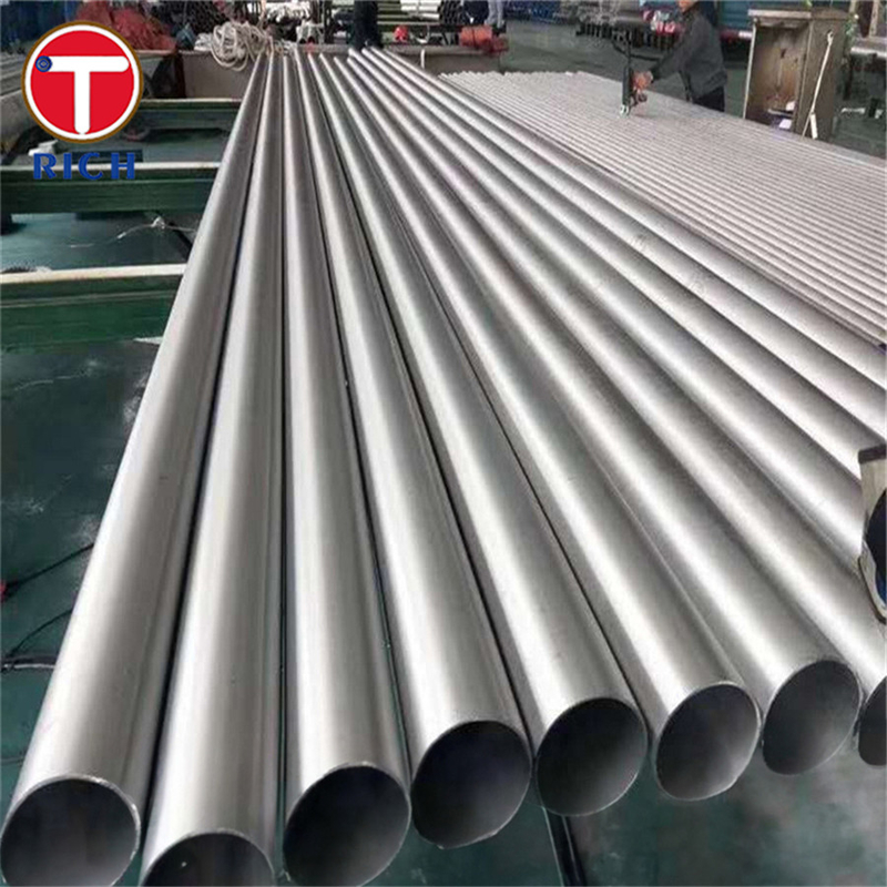 ASTM B675 N08367 Tubo in acciaio inossidabile tubo saldato in lega di ferro, nichel, cromo, molibdeno e alluminio per uso generale