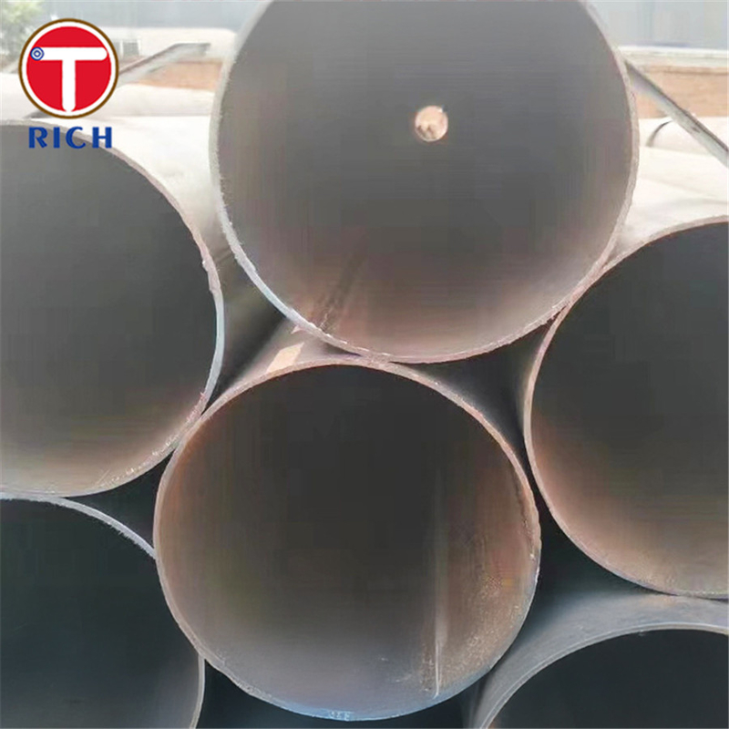 ASTM A252 Gr 2 tubo di acciaio saldato di grande diametro tubo di acciaio saldato a cucitura retta per struttura