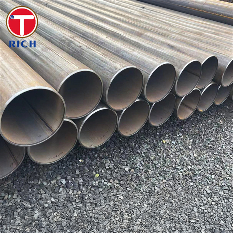 ASTM A252 Gr 2 tubo di acciaio saldato di grande diametro tubo di acciaio saldato a cucitura retta per struttura