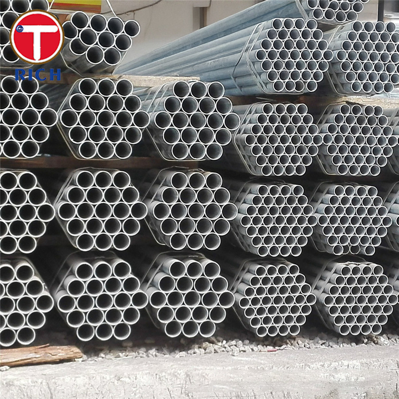 JIS G3442 SGPW Tubi di acciaio saldatura tubi di acciaio galvanizzati per tubi ordinari