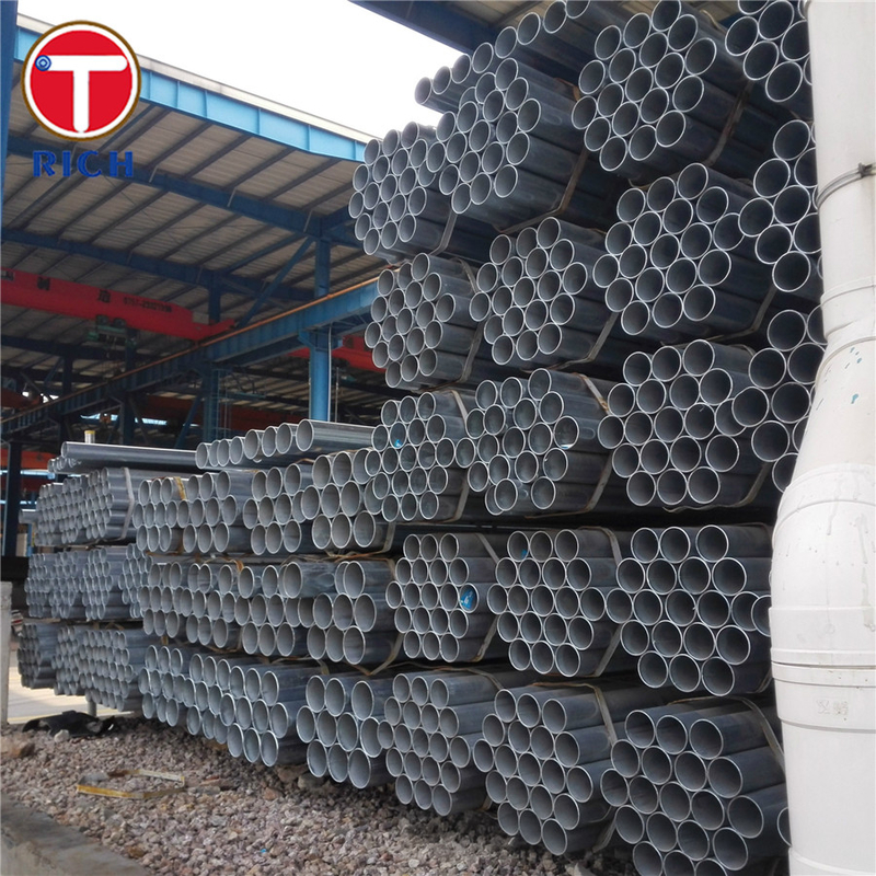JIS G3442 SGPW Tubi di acciaio saldatura tubi di acciaio galvanizzati per tubi ordinari