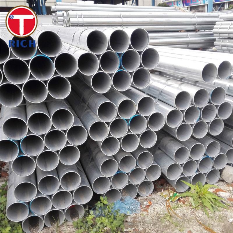 JIS G3442 SGPW Tubi di acciaio saldatura tubi di acciaio galvanizzati per tubi ordinari