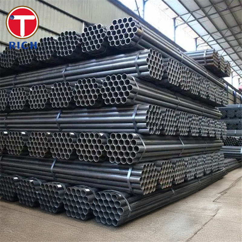 JIS G3457 STPY400 Tubi di acciaio saldato ARC Tubi di acciaio al carbonio saldato per uso generale