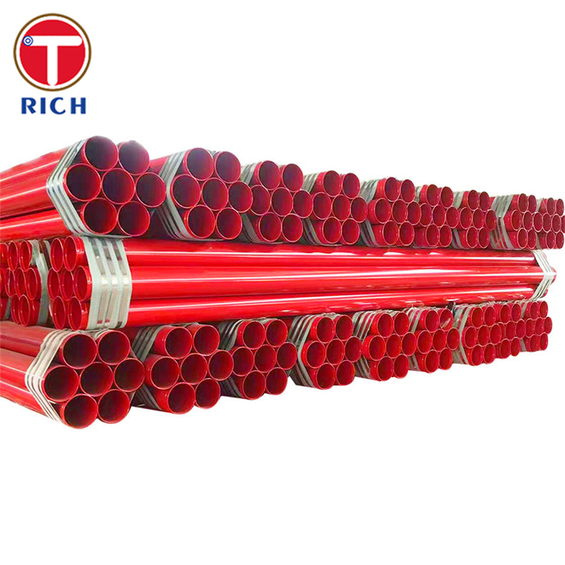 ASTM A978 Tubo di acciaio rivestito di plastica Tubo di acciaio pre-rivestito di polietilene rivestito di costole composite
