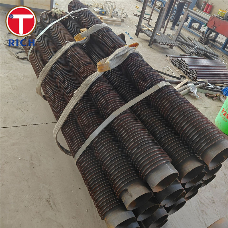 ASTM A498 Grado 1 Tubo a pinne in acciaio inossidabile senza cuciture per scambiatori di calore a carbonio