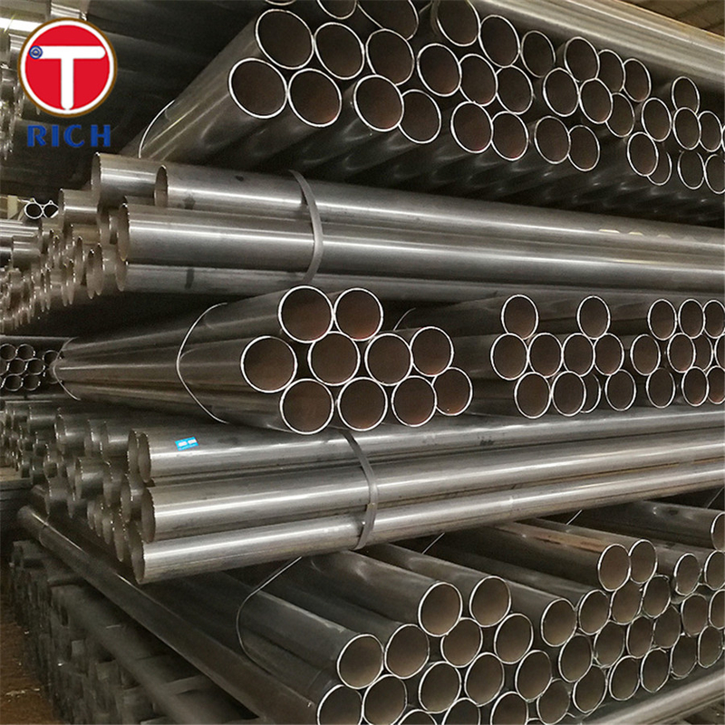 DIN 2393-2 St44.2 Tubo saldato a freddo ERW Tubo in acciaio di precisione al carbonio per automobili