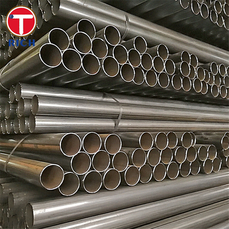 DIN 2393-2 St44.2 Tubo saldato a freddo ERW Tubo in acciaio di precisione al carbonio per automobili