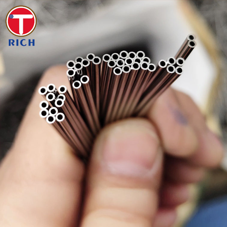 Tubo capillare in acciaio inossidabile resistente alla corrosione di grado medicale con elevata tollanza dimensionale