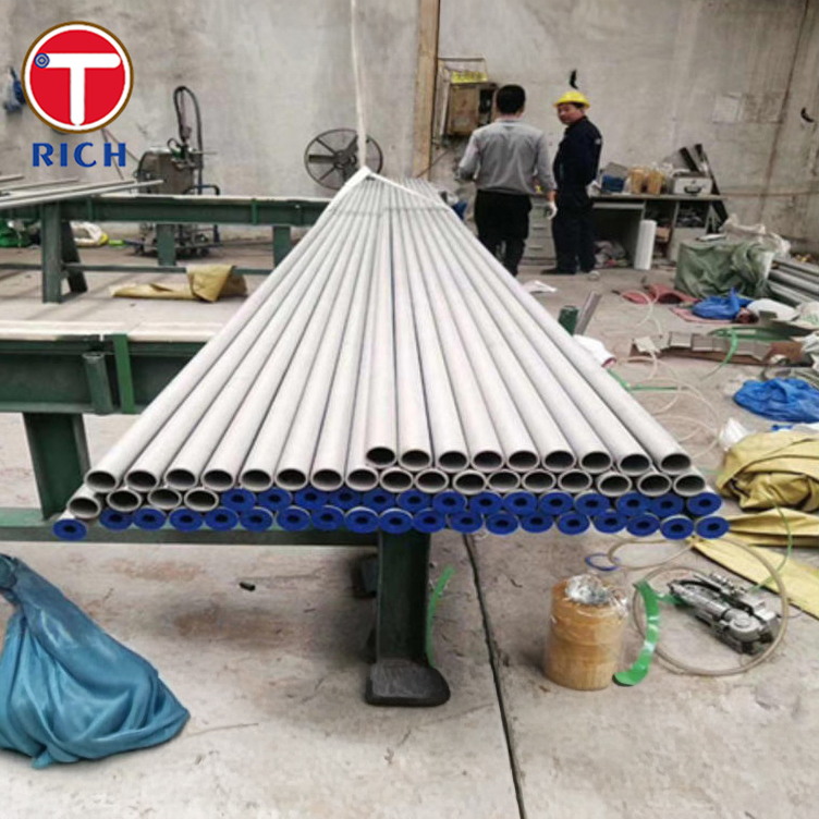 Tubo duplex 2205 ASTM A789/A790 NACE MR0175 50/50 Tubo duplex in acciaio inossidabile austenito-ferrite