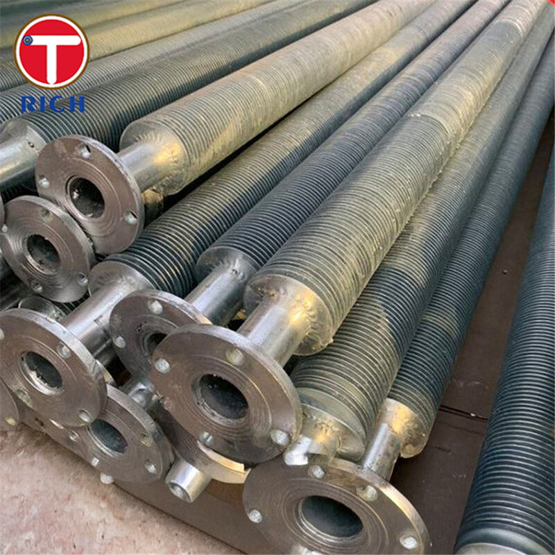 Alloy Steel Spiral Wound Finned Tube with L Foot for High Efficiency Heat Exchanger