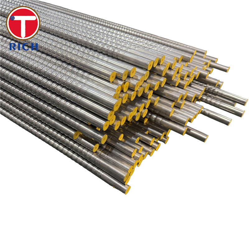 Tubo corrugato in acciaio inossidabile tubo a onda rigida per servizio gas con grado di scambiatore di calore e resistenza alla corrosione