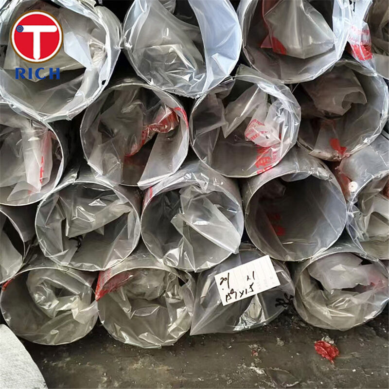 Tubo senza saldatura di precisione in acciaio inossidabile ASTM A312 TP317L con maggiore resistenza alla corrosione da cloruri e integrità di saldatura a basso tenore di carbonio