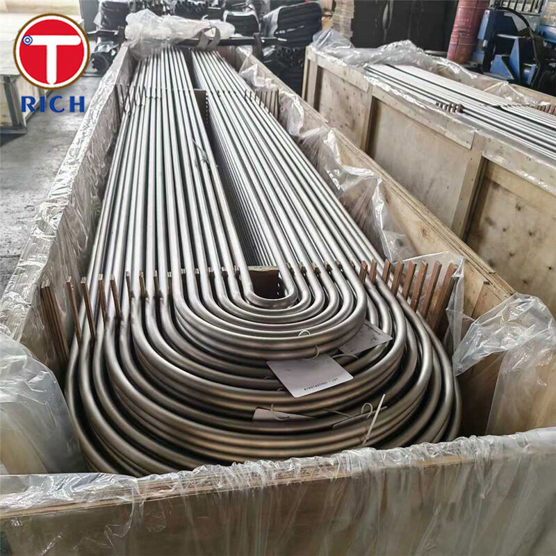 ASTM A179 Tubo a U senza saldatura in acciaio a basso tenore di carbonio, trafilato a freddo, per scambiatori di calore