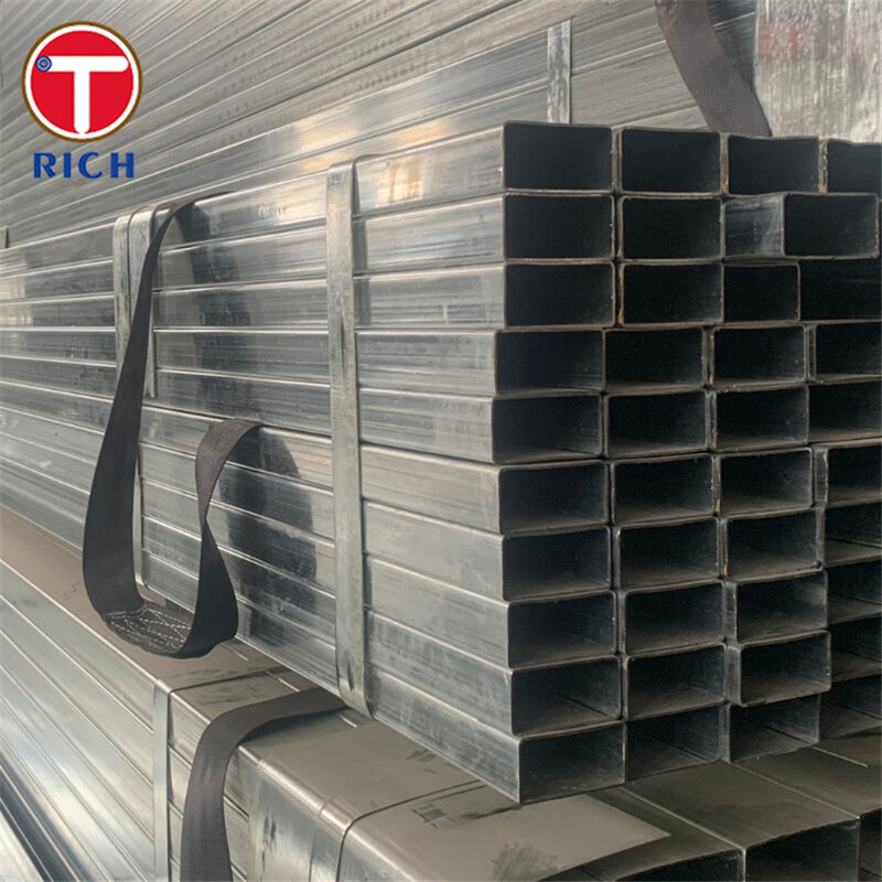 Tubo quadrato saldato in acciaio strutturale al carbonio Q235 per applicazioni architettoniche con opzioni trafilate a freddo e laminate a caldo