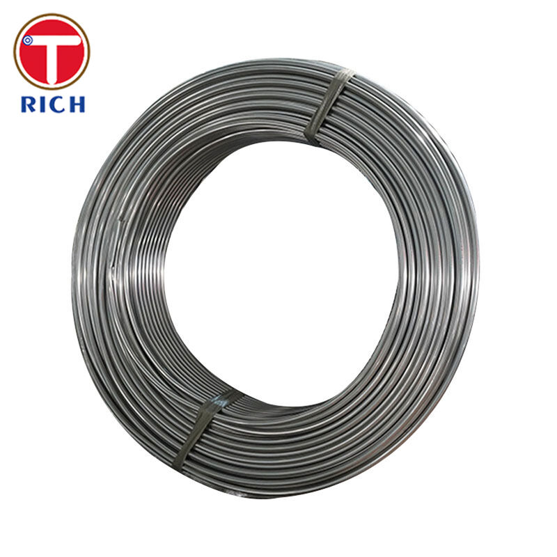 Tubo di acciaio zincato a basso tenore di carbonio SAE J526, tubo Bundy per sistemi frenanti