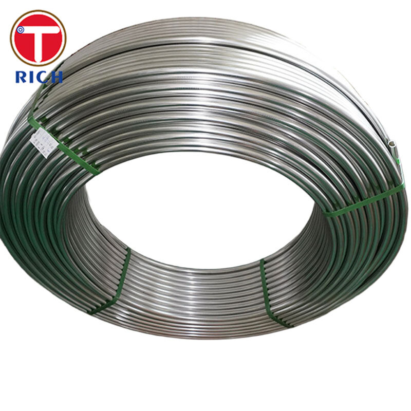 Tubo di acciaio zincato a basso tenore di carbonio SAE J526, tubo Bundy per sistemi frenanti