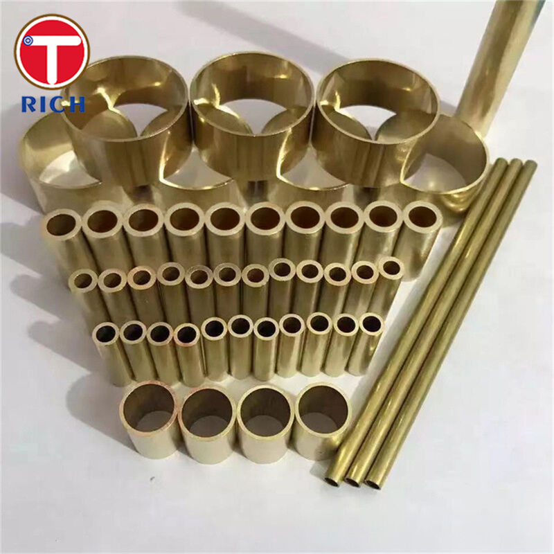 BFe10-1-1 Tubo condensatore in rame-nichel senza saldatura con resistenza alla corrosione e resistenza all'acqua di mare per un efficiente trasferimento di calore