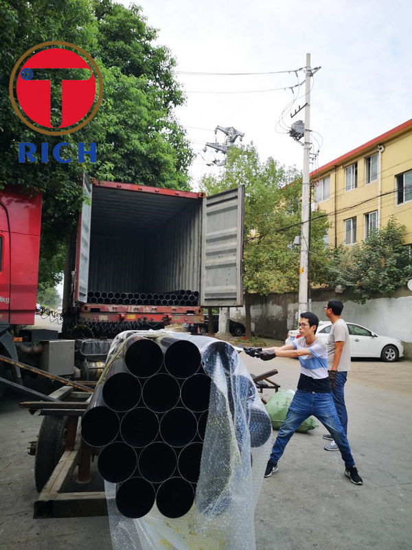 Tubi d'acciaio d'acciaio saldati della metropolitana ERW di resistenza elettrica per l'impianto di scarico del camion pesante