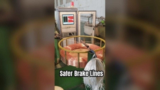 Tubo linea freno SAE J527 Acciaio ramato