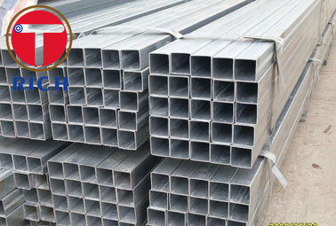 Un buon prezzo. Tubo d'acciaio quadrato saldato costruzione meccanica rivestita galvanizzato del tubo d'acciaio di Elded in linea