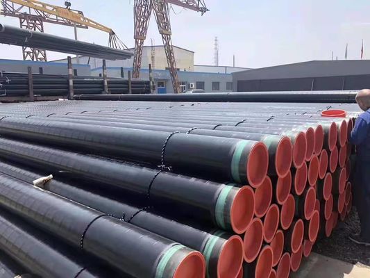 Un buon prezzo. Tubo d'acciaio rivestito di plastica ignifugo Q235 per industria estrattiva in linea