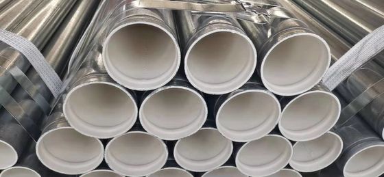 Un buon prezzo. Tubo di acciaio rivestito di plastica resistente galvanizzato Q235 del gas in linea
