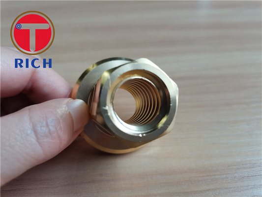 Un buon prezzo. Parti di giro del tornio bronzeo di rame d'ottone di CNC C1100 che infilano M12 M10 in linea