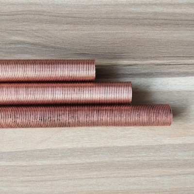 Un buon prezzo. Tubo di rame alettato per il dispositivo di raffreddamento dello scambiatore di calore e di aria in linea